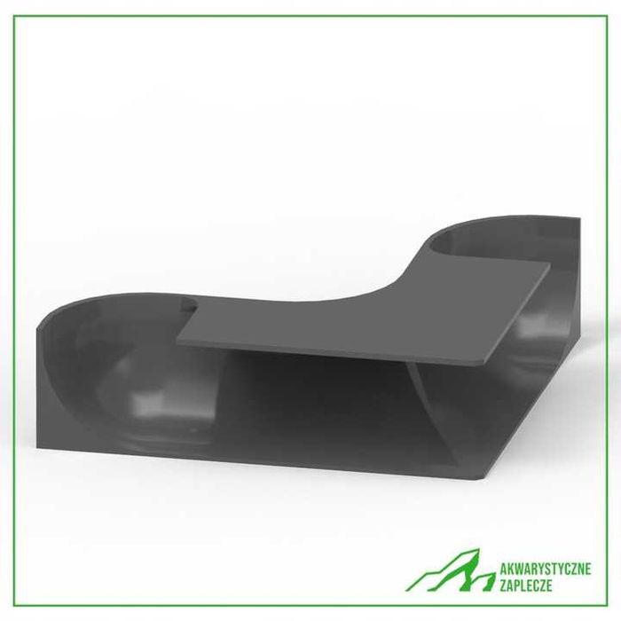 Kryjówka do podłoża - Narożna- Ozdoba do akwarium -Tunel Jaskinia