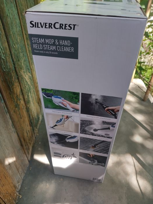 Mop parowy i  ręczny odkurzacz parowy