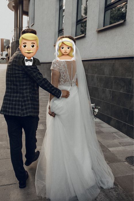 Весільна сукня, шита на замовлення 42-44-46