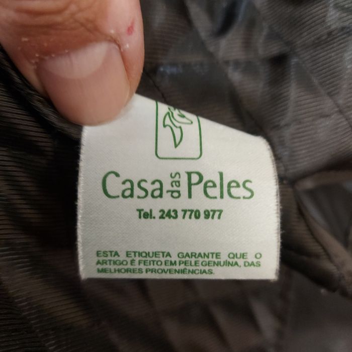 Casaco Pele Genuina