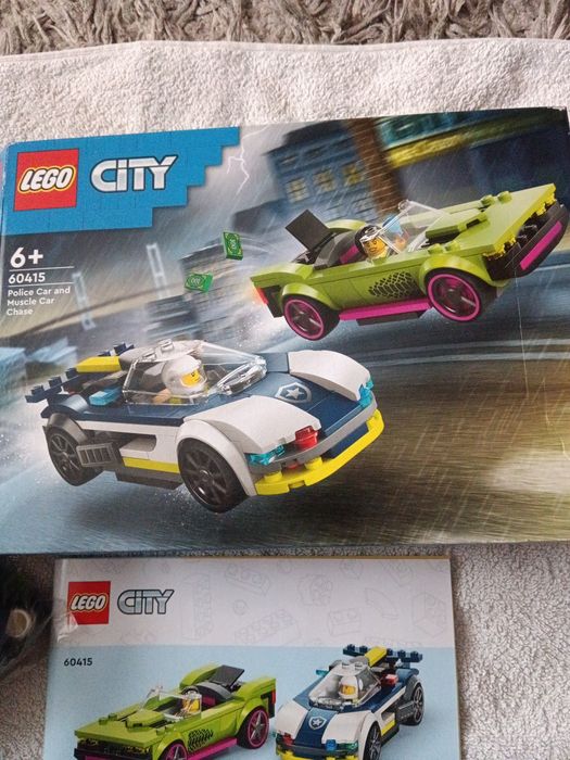 Klocki LEGO 60415 pościg radiowozu za muscle carem