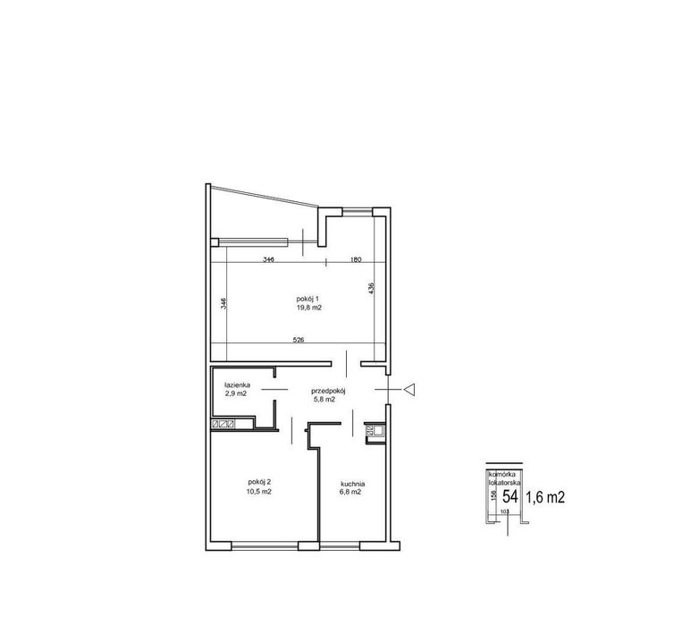 Przetarg nieograniczony na lokal mieszkalny 45,80 m2