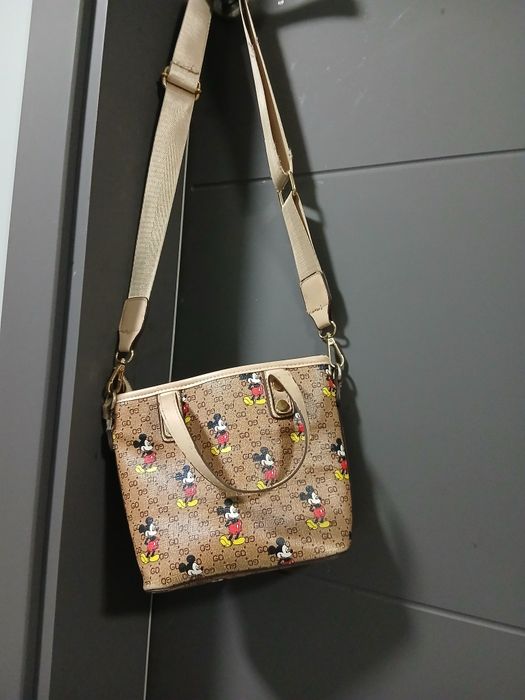 Сумка Gucci Mickey Mouse | стильна жіноча сумка через плече