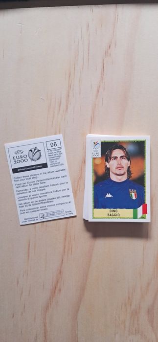 Cromos(avulso)UEFA Euro 2000 da Panini