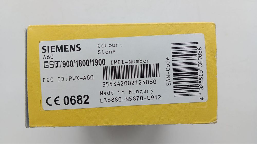 Siemens A60 у корпусі C60 Повний комплект із коробкою