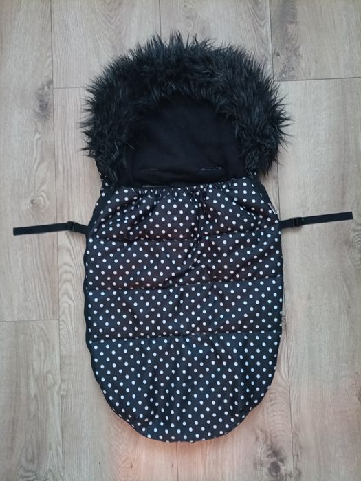 Zimowy śpiworek do wózka spacerowego 100x50 cm :)