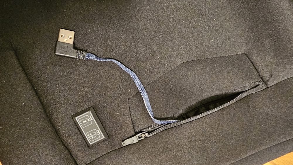 Kamizelka ogrzewana USB Powerbank - Nowa.