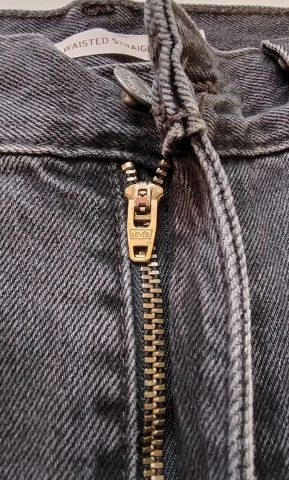 Oryginalne jeansy z wysokim stanem i szerszą nogawką, Levi's, 36