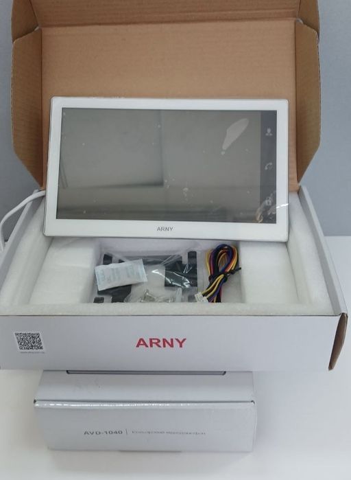 ARNY AVD-1040 WiFi - IP відеодомофон із 10” IPS сенсорним екраном, підтримкою Wi-Fi та Ethernet