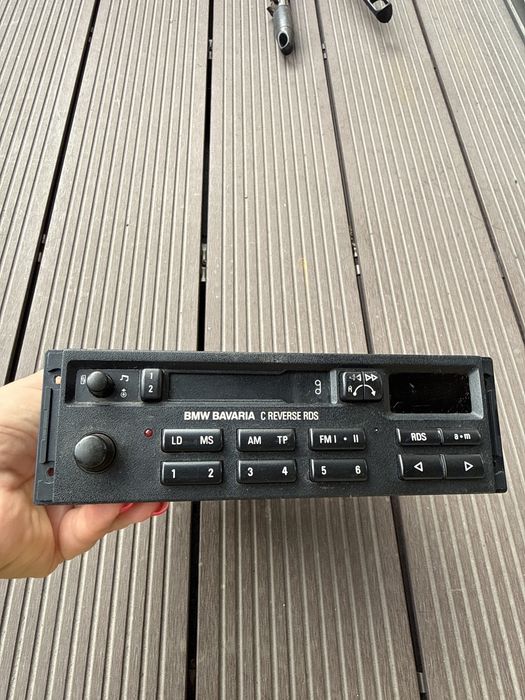 Oryginalne radio BMW Bavaria C Reverse RDS Blaupunkt E30 E34 E36