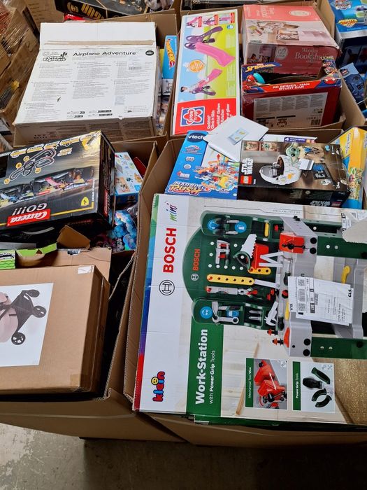 Palety Mix z Niemiec Zabawki dla dzieci Markowe