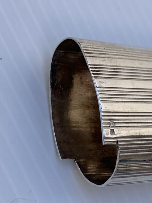 Capa para isqueiros BIC em prata - Grande !