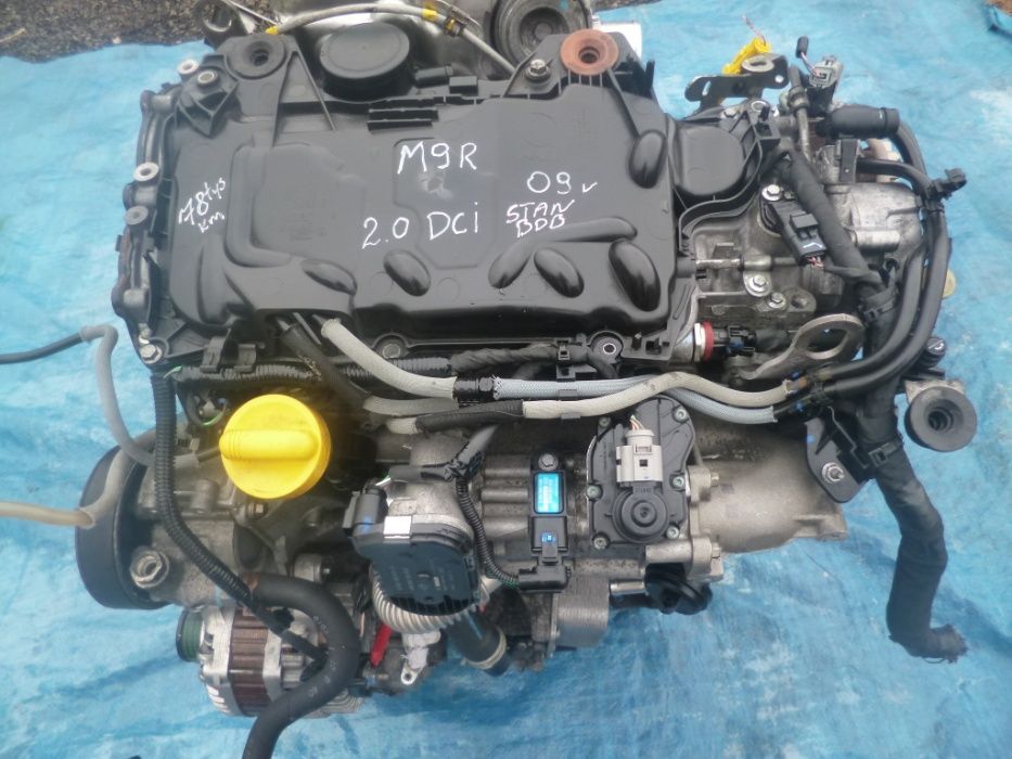 SILNIK TRAFIC VIVARO 2,0 DCI m9r slask wymiana