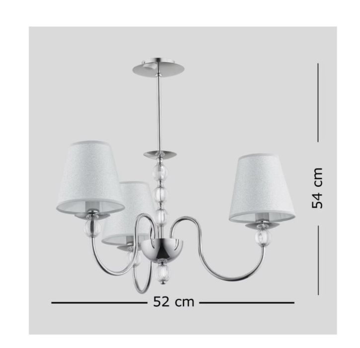 Lampa sufitowa żyrandol Alfa