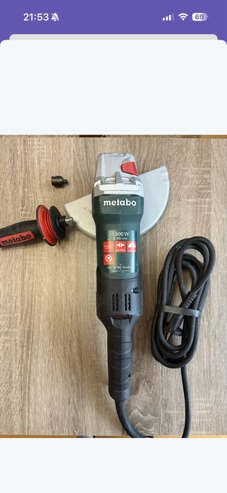 Szlifierka metabo we 19-180 quick rt 1900 wat
