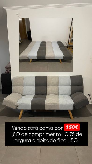Sofá cama - em bom estado