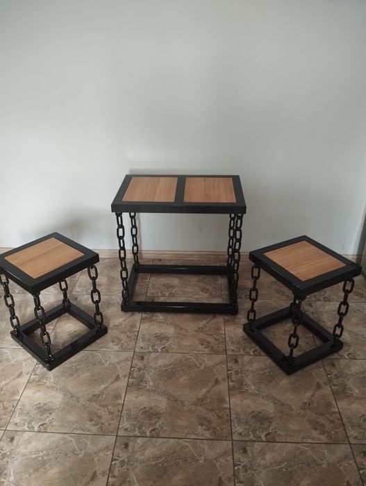 Набір столик і табуретки