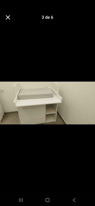 Fraldário ikea com arrumação
