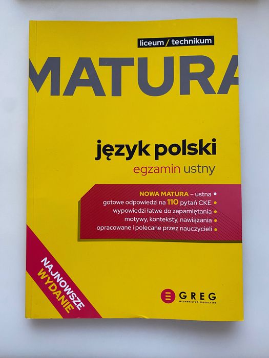 Repetytorium, egzamin ustny z j.polskiego