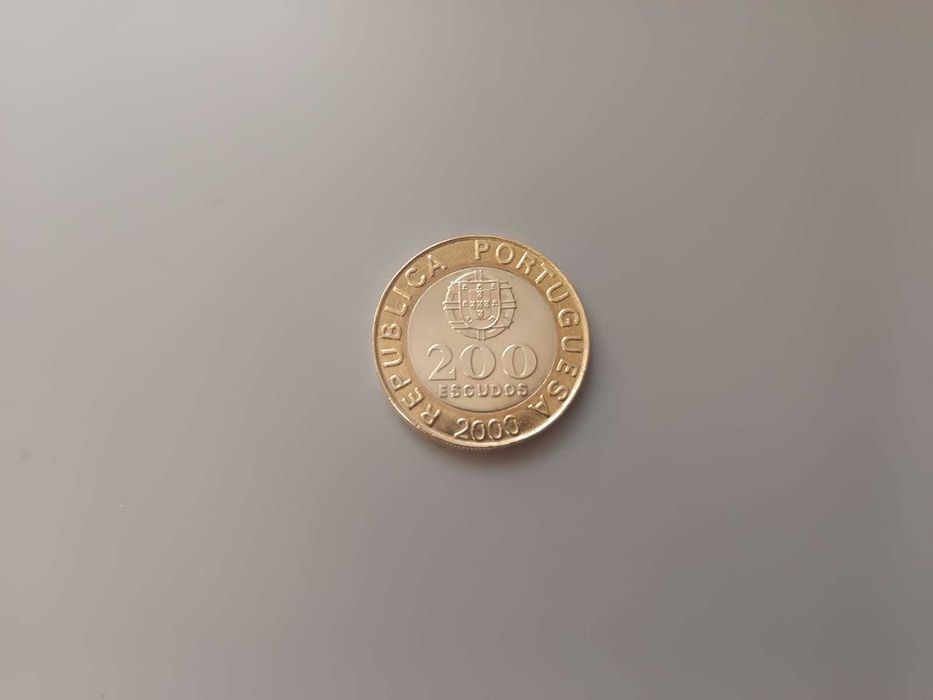 Moeda Comemorativa 200$00 - Garcia de Orta (2000)