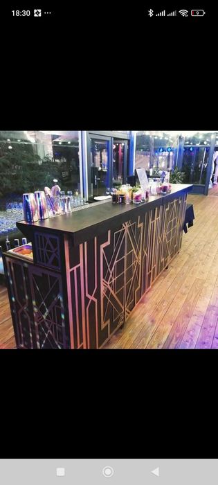 Stacja barmańska mobilna Gatsby cala ze stali