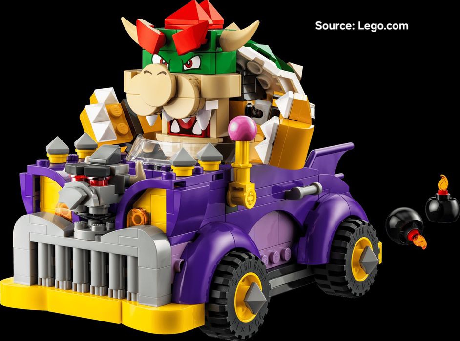 ENVIO GRATIS-LEGO 71431 Bowser's Muscle Car (Super Mario)