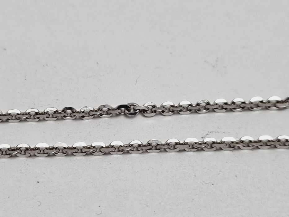 Бриллиантовое колье цепочка