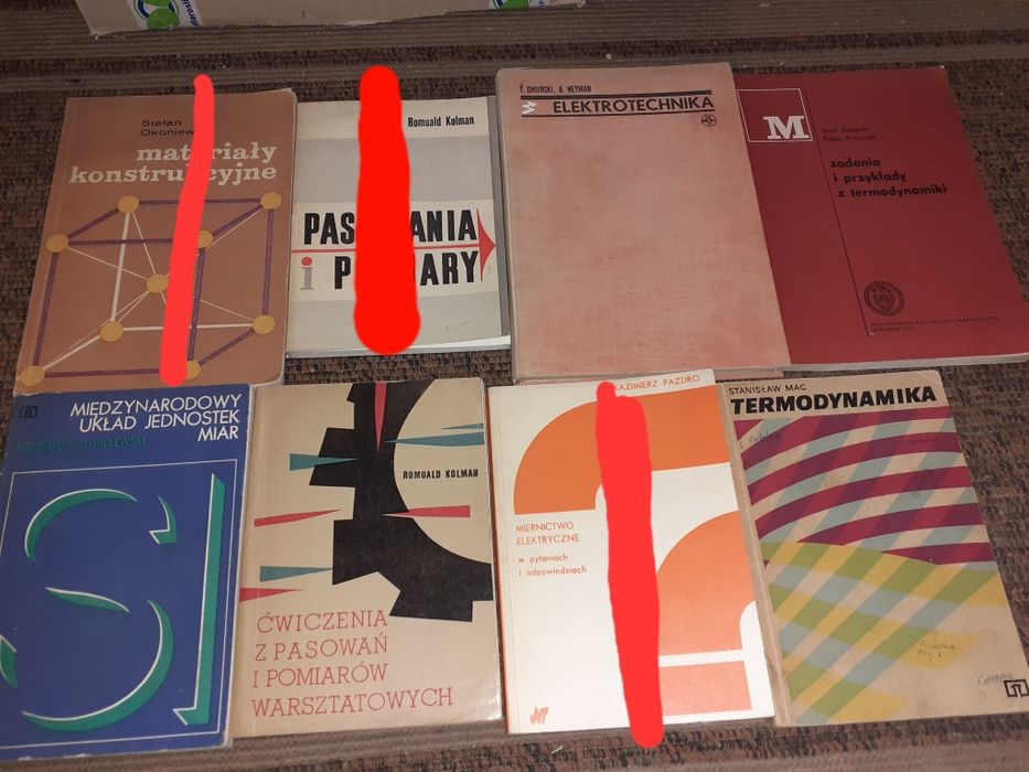 Zestaw starych książek