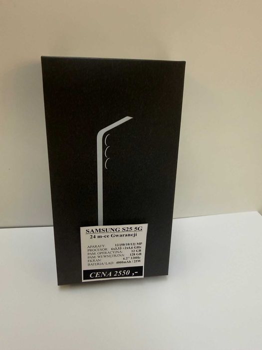 Samsung Galaxy S25 5G 12 GB / 128 GB / Gwarancja