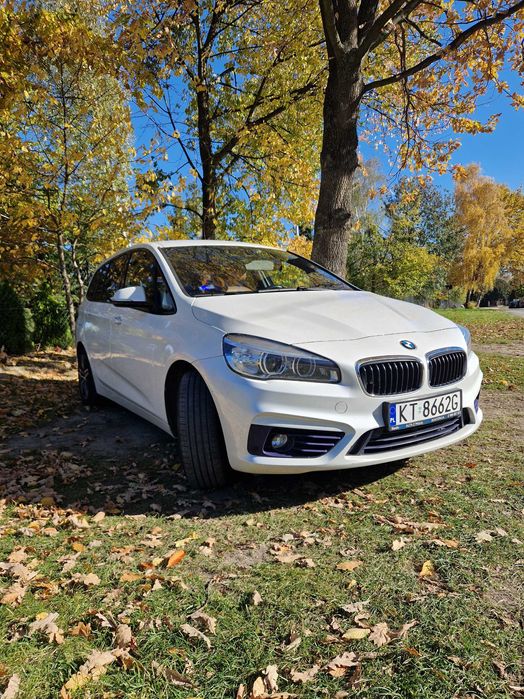 BMW 216D Gran Tourer, Pakiet M Sport, Stan Bardzo Dobry, Skóra Toffii