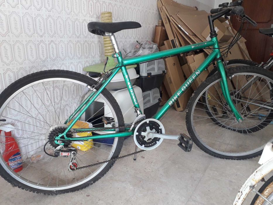 Bicicleta CINZA inteira - ou peças