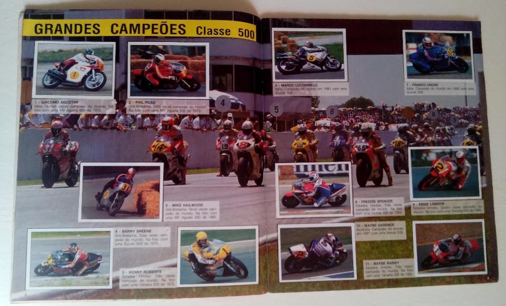 Caderneta Super Moto