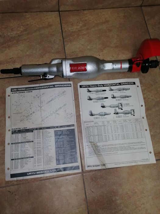 Szlifierka Pneumatyczna UG-1250 Horizontal Grinders