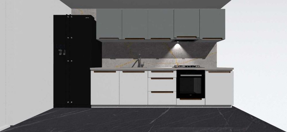 Meble kuchenne ERIS - kuchnie na wymiar - LAKIER