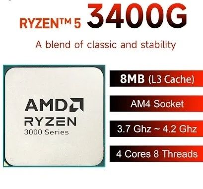 Процесор Ryzen 3400g