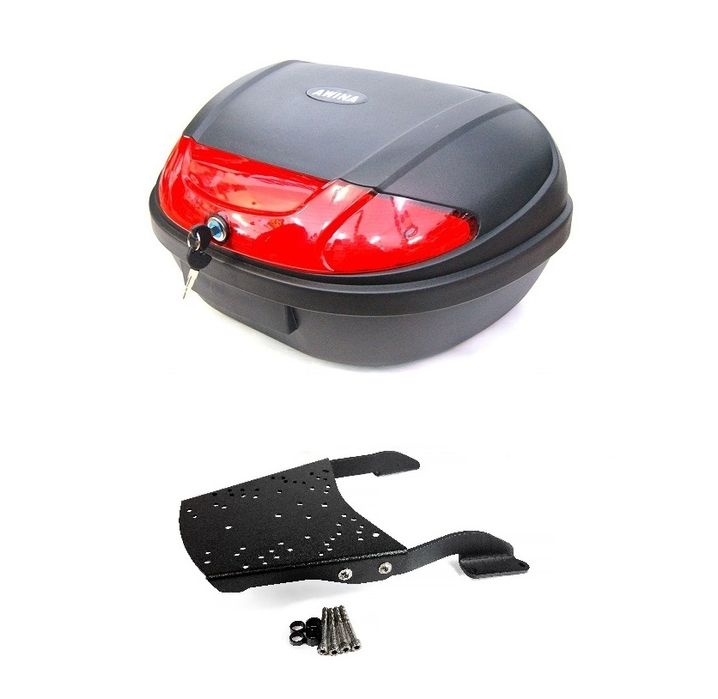 HONDA CBF 600 PC43 Kufer Centralny Duży 48L + Stelaż Kufra Centralnego