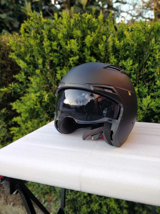 Capacete de Moto Unissexo ORZ - Retro & Versátil | Aprovação DOT