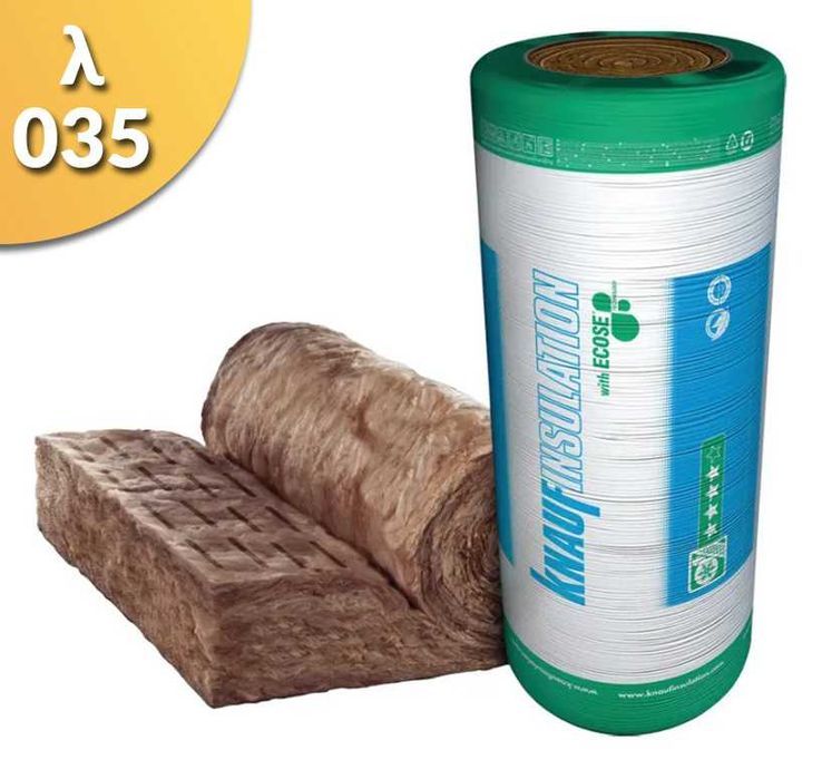 Wełna mineralna ocieplenie poddasza Knauf Unifit 035 -10cm
