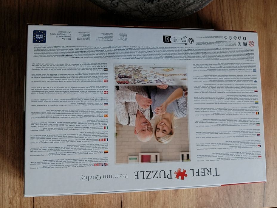 Puzzle z samochodem