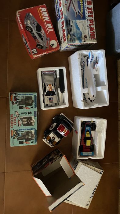 Conjunto Vintage Anos 80 (completos em caixa)