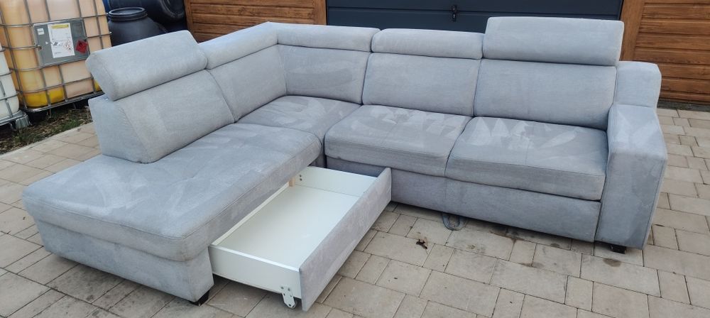 Narożnik z funkcją spania