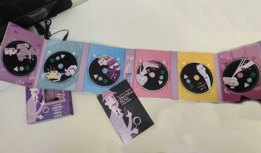 DVD coleção Pink Panther Pantera cor de rosa