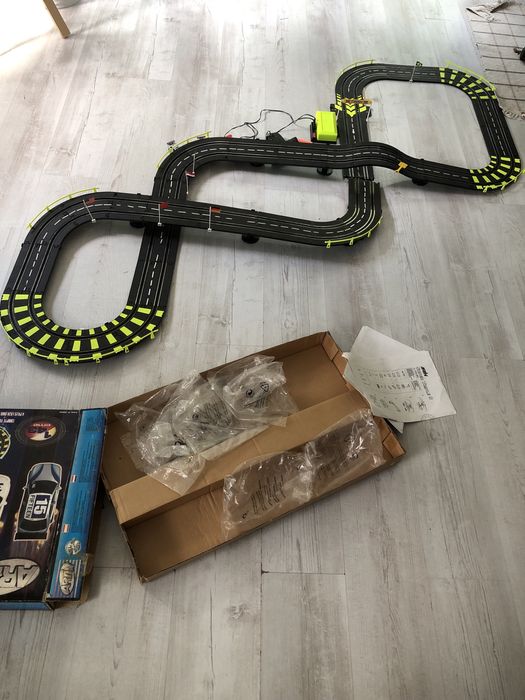 Mega duży tor wyścigowy, samochodowy, duży, używany