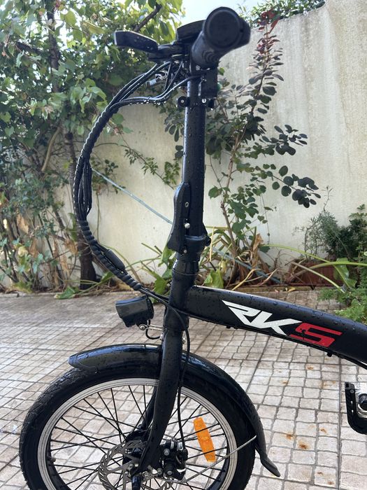 Bicicleta dobravel eletrica RKS MX25