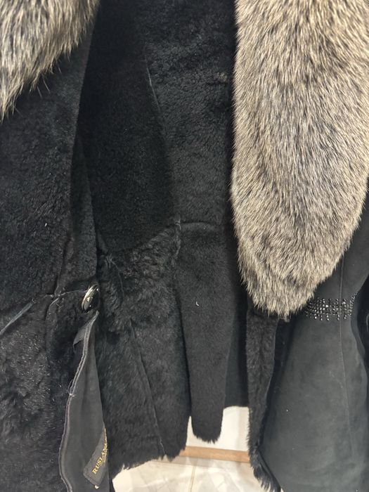 Дубленка  мех песец  натуральная