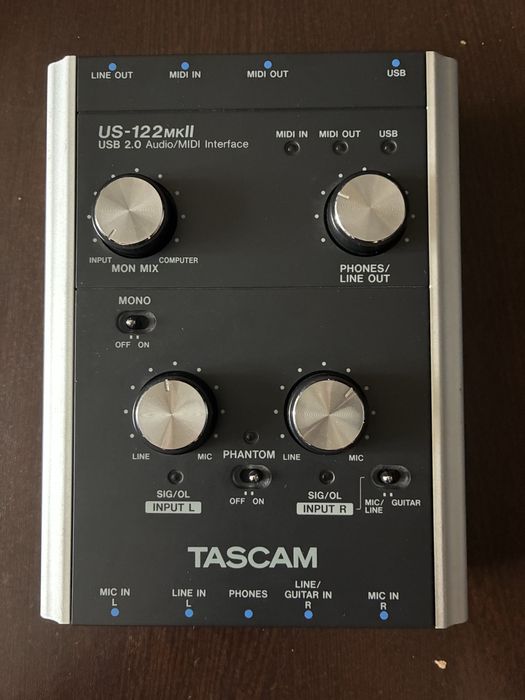 Interfejs audio Tascam US-122MKII interface