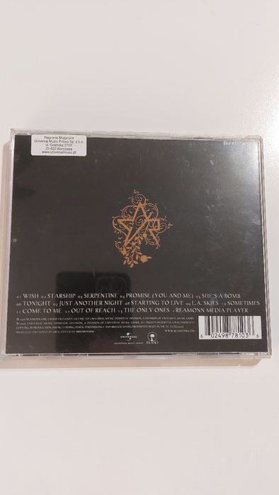 autografy muzyków płyta CD "Wish" Reamonn Darmowa wysyłka!