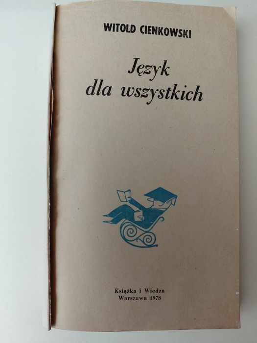 Język dla wszystkich Witold Cienkowski #RUB/16