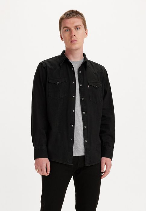 Koszula jeansowa czarna Regular fit Levi's L