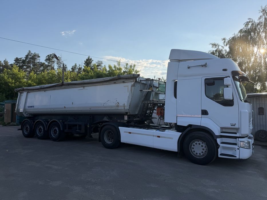 Renault Premium 2008 + Schmitz 2014 р. самоскид!